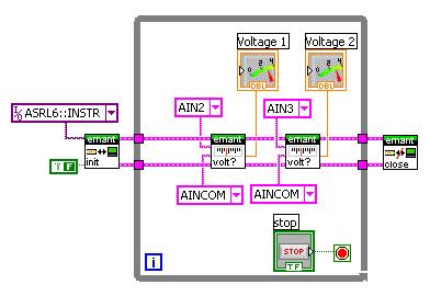 LabVIEW Multiple Analog Inputs