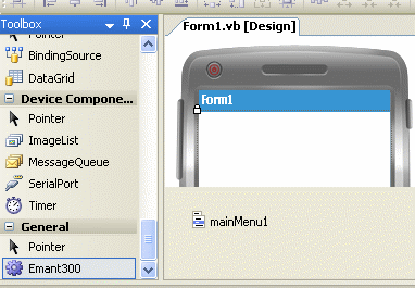 Component on Toolbar